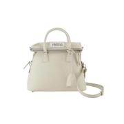 Leather handbags Maison Margiela , Beige , Dames