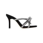 Fabric sandals Loeffler Randall , Black , Dames