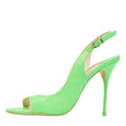 Pre-owned Leather sandals Sophia Webster Pre-owned , Green , Dames