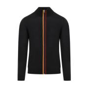 Wollen Ritsvest Antraciet PS By Paul Smith , Blue , Heren