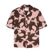 Bloemenprint korte mouw overhemd Neil Barrett , Multicolor , Heren