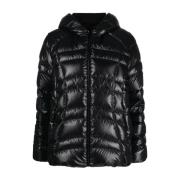 Zwarte donsjas voor dames Moncler , Black , Dames