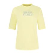 Zomer T-shirt Rough Studios , Yellow , Dames