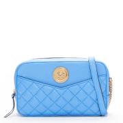 Pre-owned Fabric crossbody-bags Versace Pre-owned , Blue , Dames