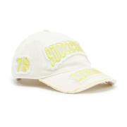 Baseball cap with embroidered patches Diesel , White , Heren