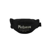 Fabric crossbody-bags Alexander McQueen , Black , Dames