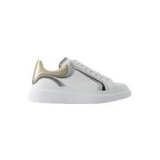 Leather sneakers Alexander McQueen , White , Dames