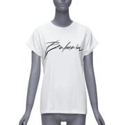 Pre-owned Cotton tops Balmain Pre-owned , White , Dames