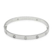 Pre-owned White Gold bracelets Cartier Vintage , White , Dames