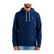 Hoodie Jurk Blauw Lente/Zomer Collectie Levi's , Blue , Heren