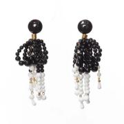 Pre-owned Fabric earrings Marni Pre-owned , Black , Dames