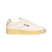 Vintage witte leren sneakers Autry , Beige , Heren