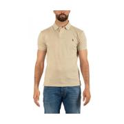 Heren Polo Shirt Ralph Lauren , Beige , Heren