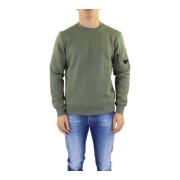 Licht Fleece Sweatshirt Groen C.p. Company , Green , Heren