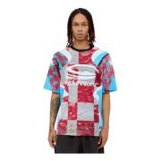 Grafische Print Voetbalshirt P.a.m. , Multicolor , Heren