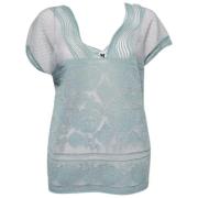 Pre-owned Fabric tops Missoni Pre-owned , Blue , Dames