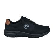 Zwarte Vrijetijdssneakers voor Mannen Bugatti , Black , Heren