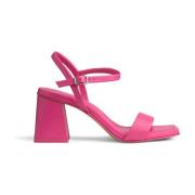 Roze Open Platte Sandalen Vrouwen Tamaris , Pink , Dames