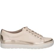 Beige Sneakers voor Vrouwen Caprice , Beige , Dames