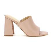 Beige Platte Sandalen Keila Mules Guess , Beige , Dames