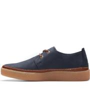 Blauwe Lage Vrijetijdssneakers Clarks , Blue , Heren