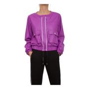 Paarse Coated Jas Liu Jo , Purple , Dames