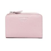 Roze Portemonnee Pebble Textuur Vouwontwerp Emporio Armani , Pink , Da...