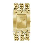 Metalen Gouden Armbandhorloge Guess , Yellow , Dames