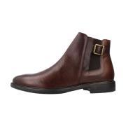 Klassieke Chelsea Boots U Terence Geox , Brown , Heren