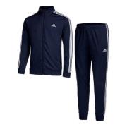 Blauwe Tracksuit Performance Jurk Adidas , Blue , Heren