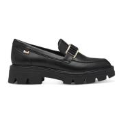 Zwarte Gesloten Loafers Dames Schoenen s.Oliver , Black , Dames