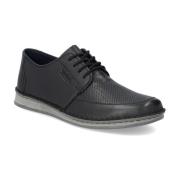 Zwarte Formele Business Schoenen Rieker , Black , Heren