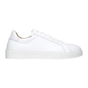 Witte Leren Sneakers Magnanni , White , Heren