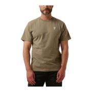 Groene Ponder T-shirt Forét , Green , Heren