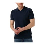 Heren Polo & T-shirt Melange Slub Dstrezzed , Blue , Heren