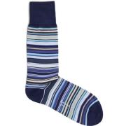 Signature Stripe Heren Sokken Blauw PS By Paul Smith , Multicolor , He...