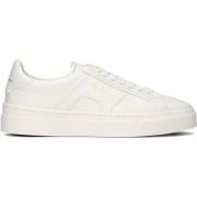 Witte Lage Sneakers Santoni , White , Dames