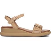 Geweven leren sandalen Lina Locchi , Brown , Dames