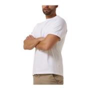 Heren Polo T-shirts Bass Tee Forét , White , Heren