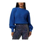 Dames Truien vesten Yitty Knitted Sweater Colourful Rebel , Blue , Dam...