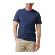 Blauwe Polo & T-shirt Stijlvol Model Genti , Blue , Heren