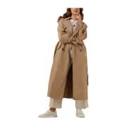 Zand Power Trench Coat Beaumont , Beige , Dames