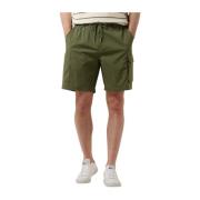 Heren Zomer Shorts Olijfgroen Anerkjendt , Green , Heren