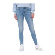 Skinny Jeans 3301 Vrouwen Lichtblauw G-star , Blue , Dames