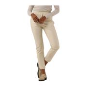 Evy Dames Witte Broek Simple , White , Dames