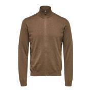 Ritsvest Selected Homme , Brown , Heren