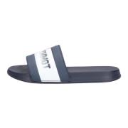 Jongens Zwembad Slippers Stijlvol Comfortabel Tommy Hilfiger , Blue , ...