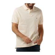 Heren Polos T-shirts 1985 Regular Polo Tommy Hilfiger , Beige , Heren