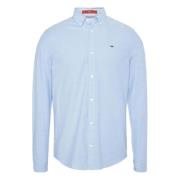 Formal Shirts Tommy Jeans , Blue , Heren