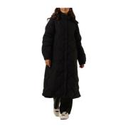 Jally Down Coat Zwart Object , Black , Dames